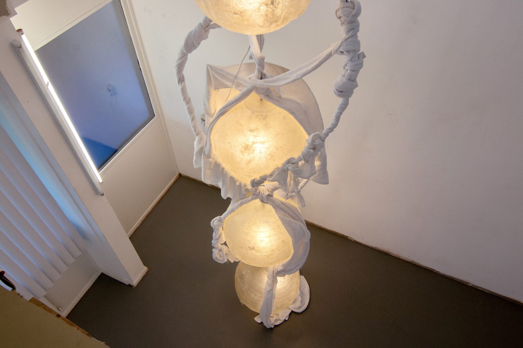 Making-With, lantern sculpture detail